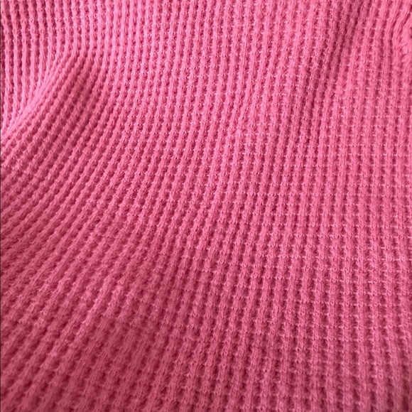 AÉROPOSTALE |  Pink Waffle Knit Sweater - Picture 7 of 12